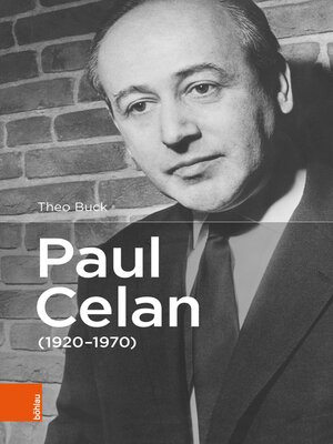 cover image of Paul Celan (1920−1970)